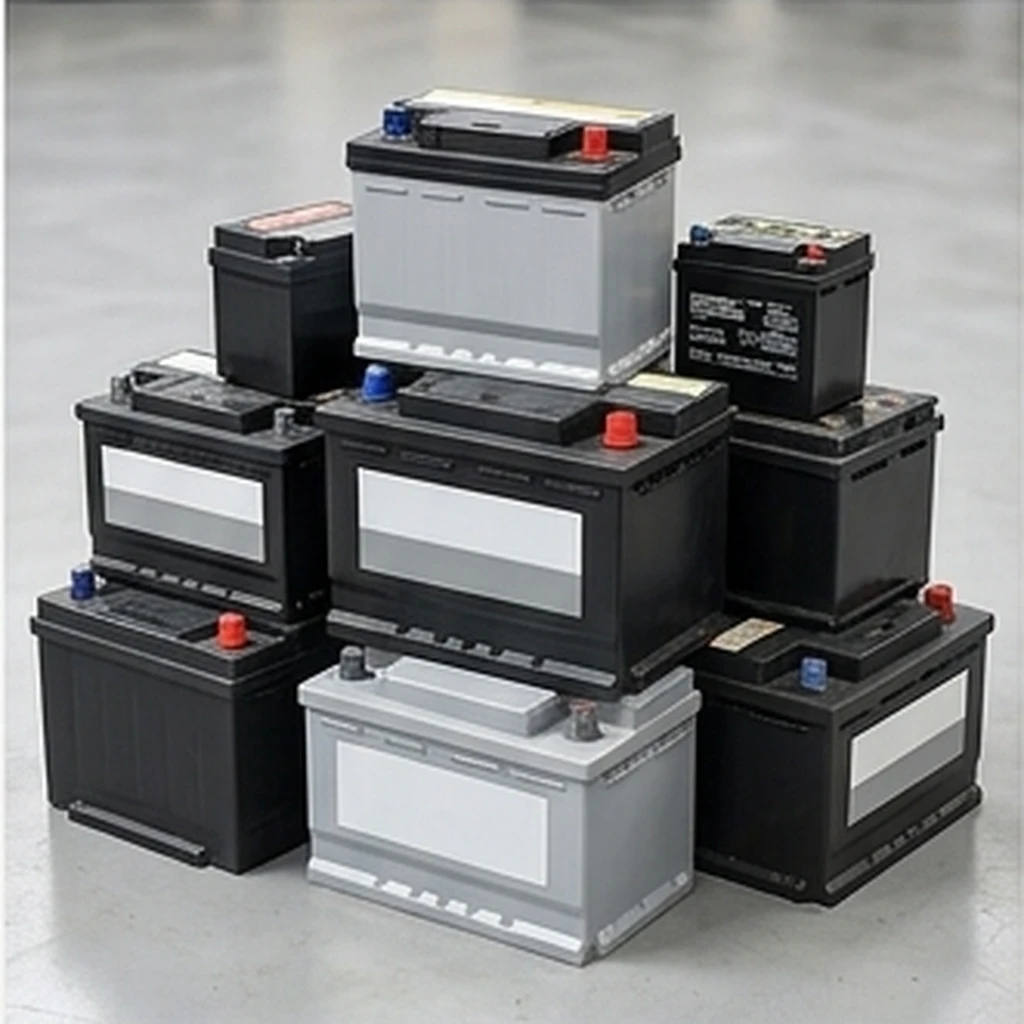 Car batteries bought for scrap recycling in Newcastle