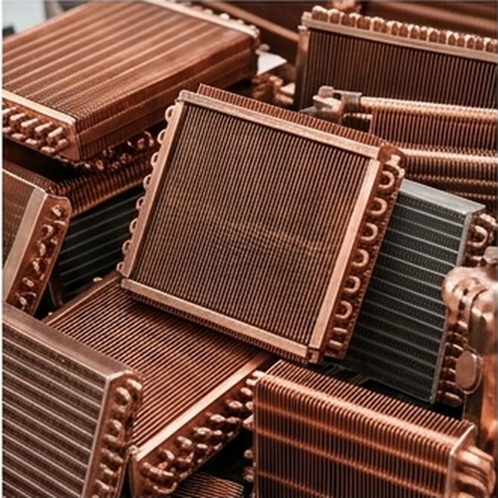 Copper heat exchangers bought for scrap recycling in Newcastle