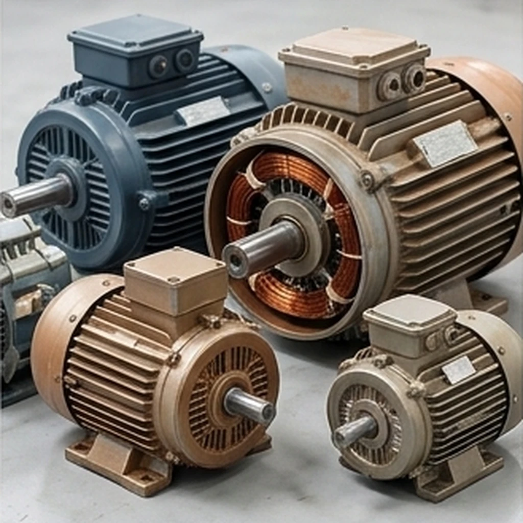 Electric motors bought for scrap recycling in Newcastle